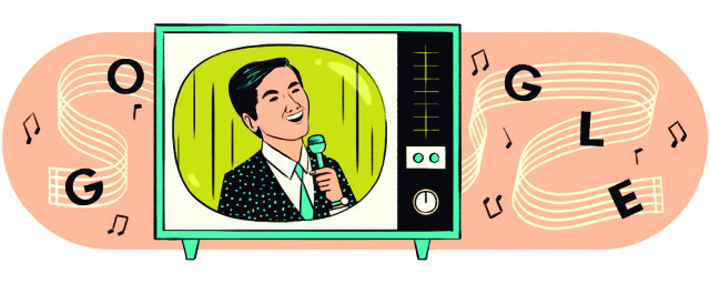 Hasta Google le rindió un homenaje a Kyu Sakamoto a través de un "doodle" de búsqueda (captura de pantalla de Google)