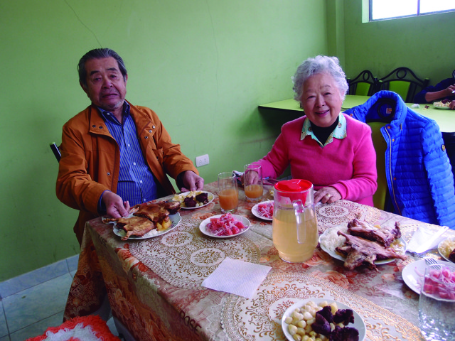 Cajamarca, Invitado al almuerzo de cuy grande